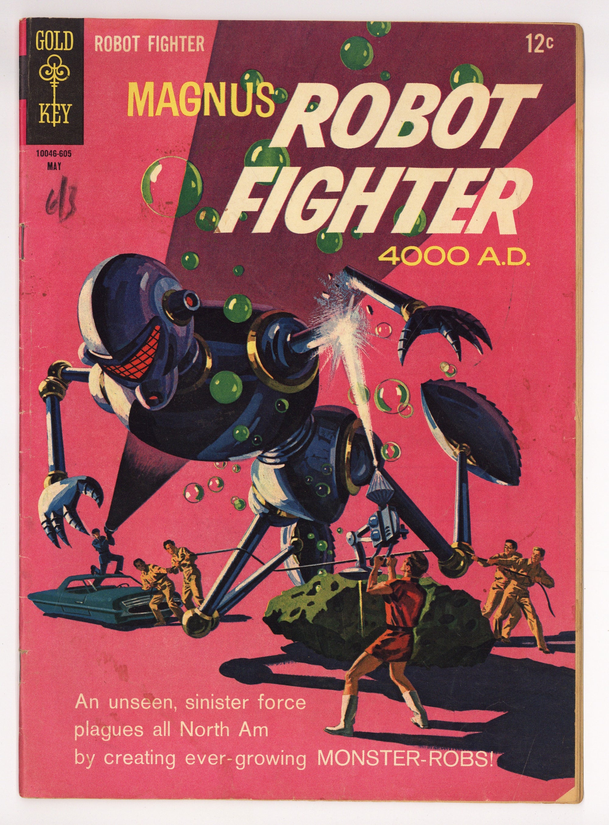 Magnus, Robot Fighter 14 Very Low Grade (1966) 