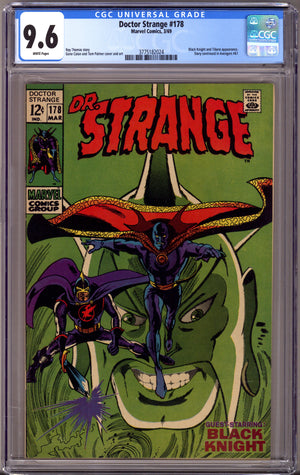 Doctor Strange Vol 1 178 CGC 9.6 (NM+) (1969)