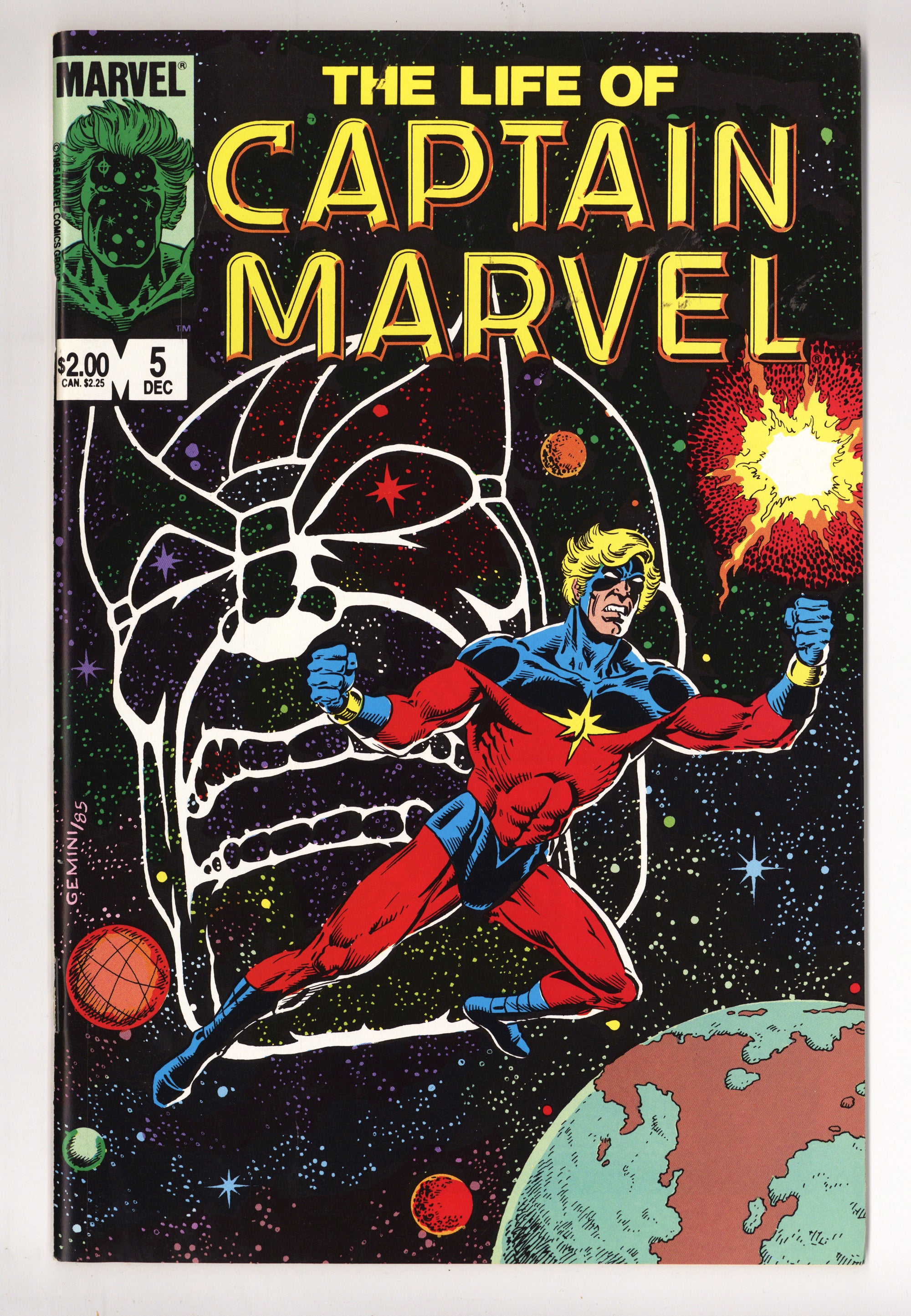 The Life of Captain Marvel Vol 1 5 High Grade (1985) 