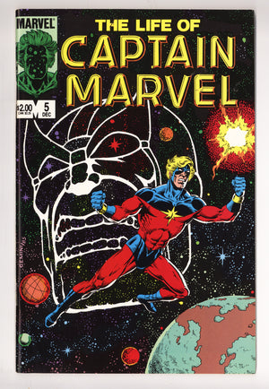 The Life of Captain Marvel Vol 1 5 High Grade (1985)