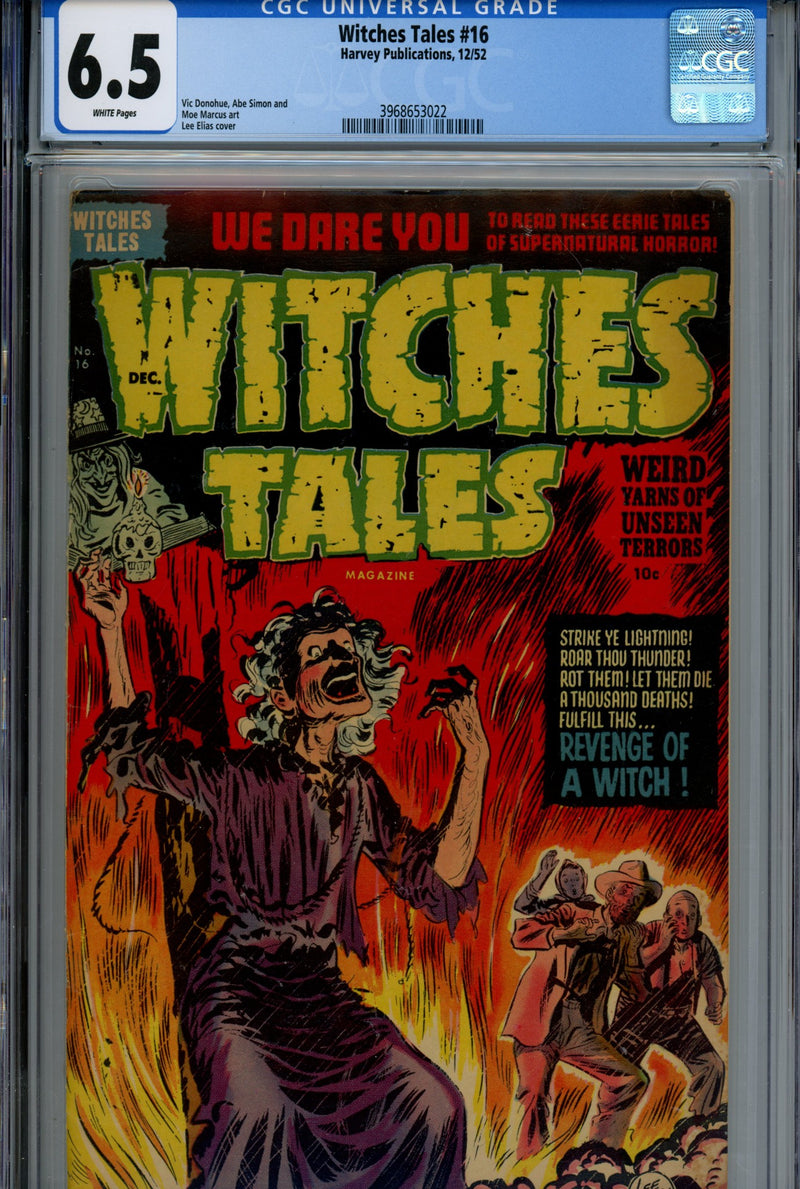 Witches Tales 16 CGC 6.5 (FN+) (1952) 