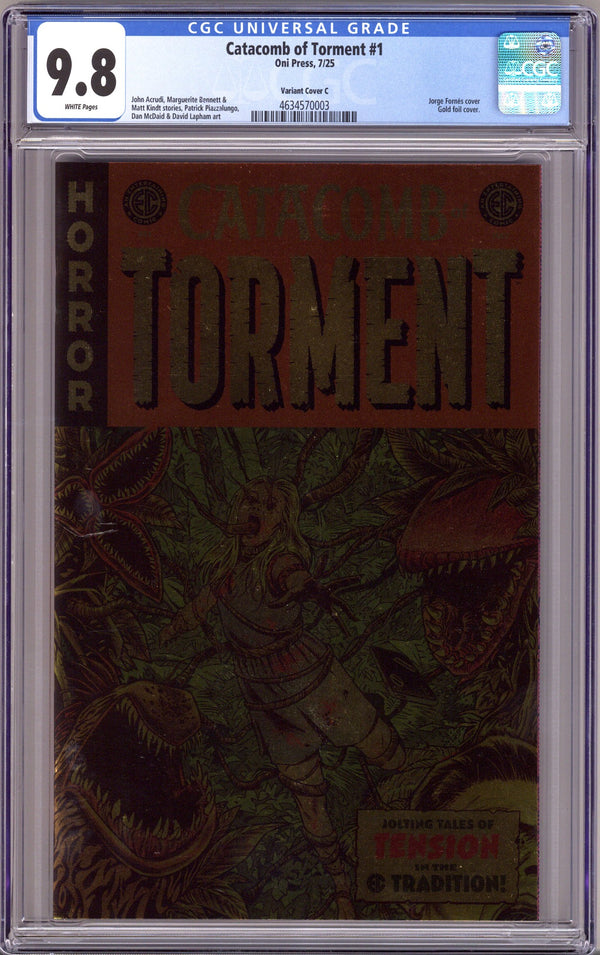 Catacomb of Torment 1 CGC 9.8 (NM/M) (2025) Fornes Foil Variant