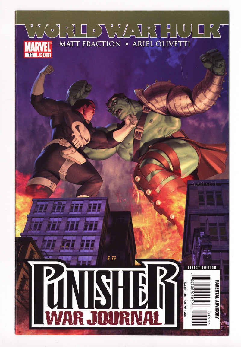 Punisher War Journal Vol 2 12 High Grade (2007) 