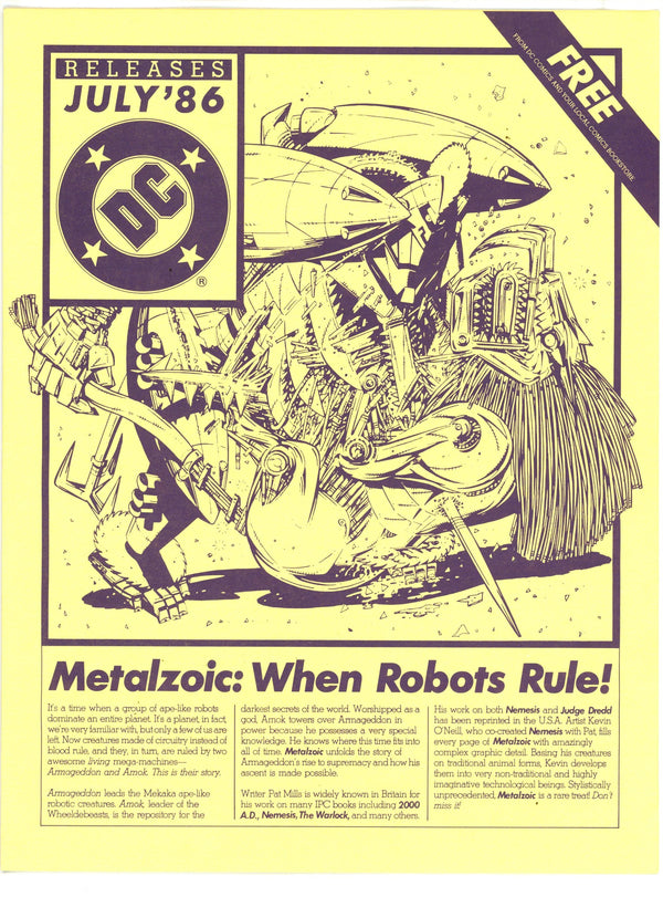 DC Releases 26 Mid Grade (1986)