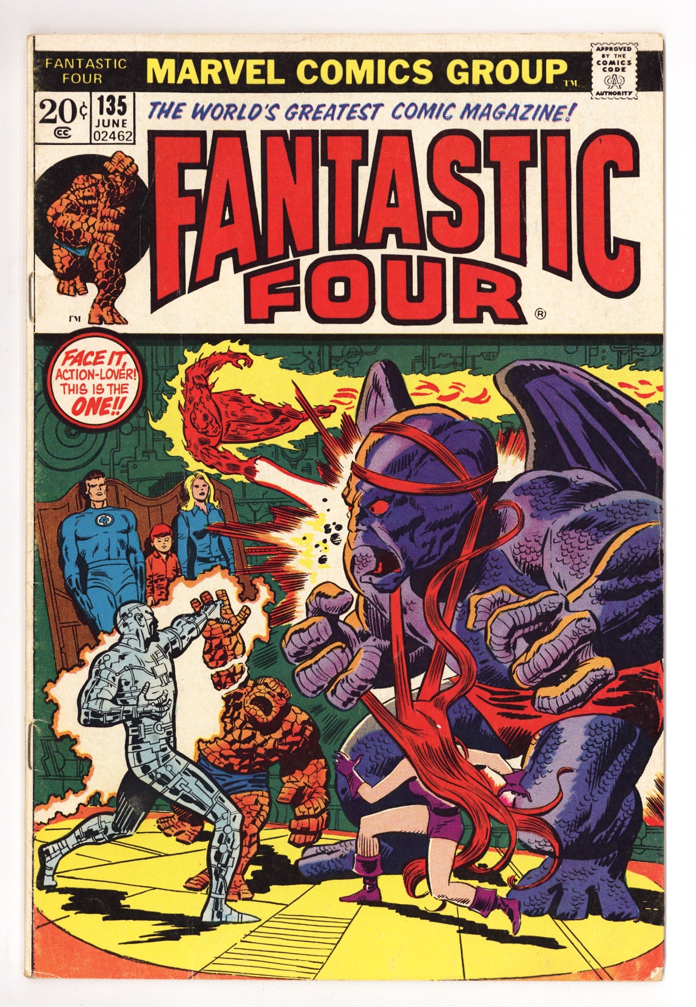 Fantastic Four Vol 1 135 VG+ (4.5) (1973) 