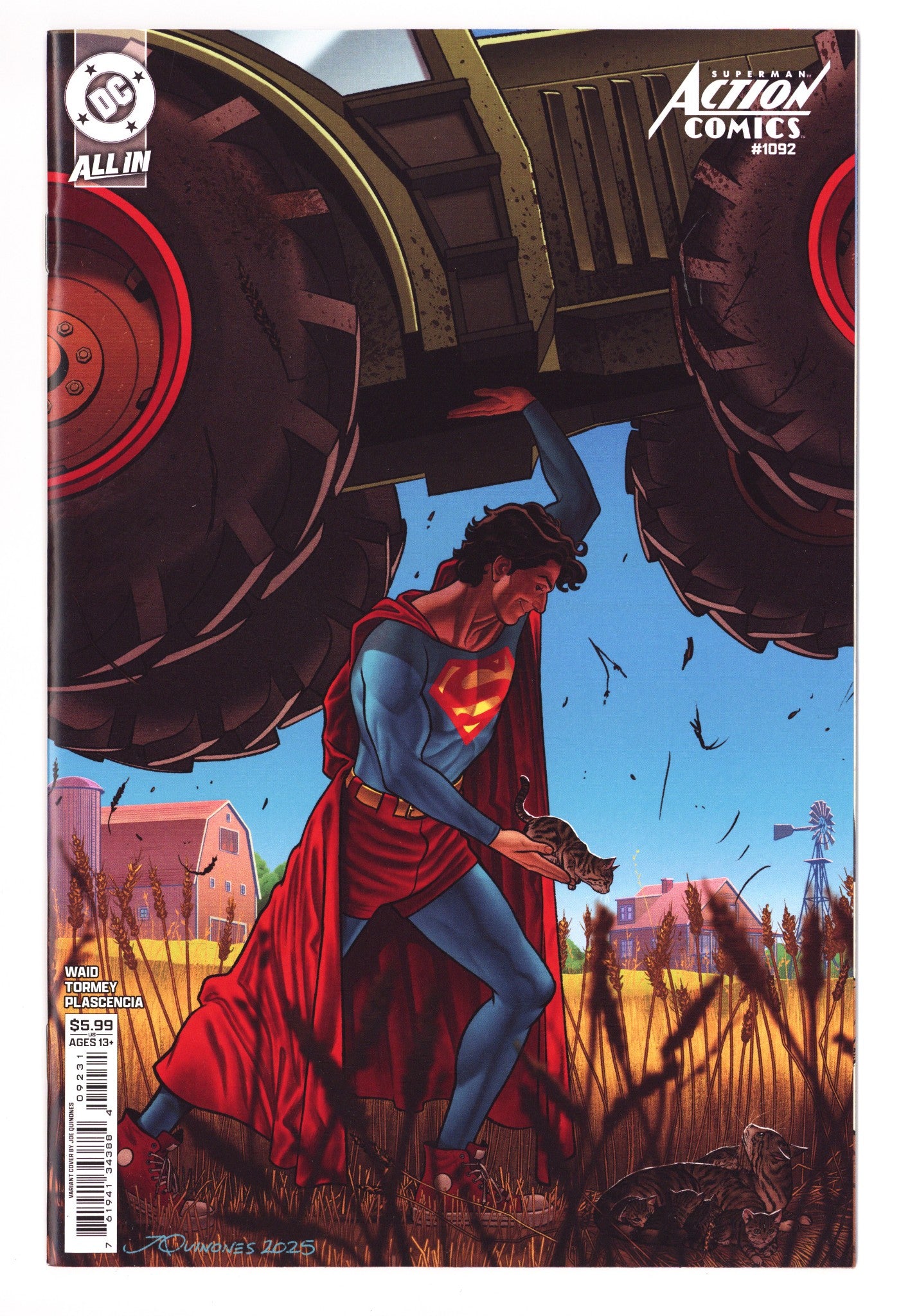 Action Comics Vol 3 1092 Quinones Variant (2025)
