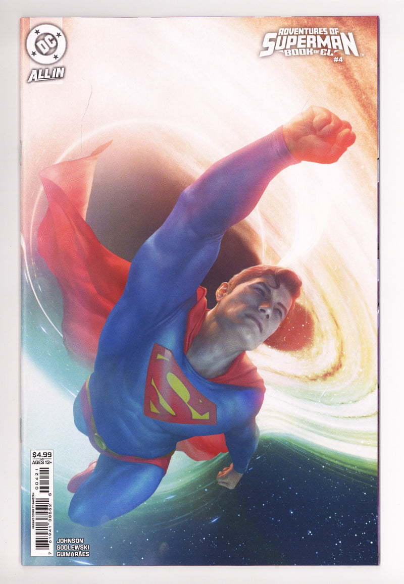 Adventures Of Superman Book Of El 4 Rahzzah Variant (2025)