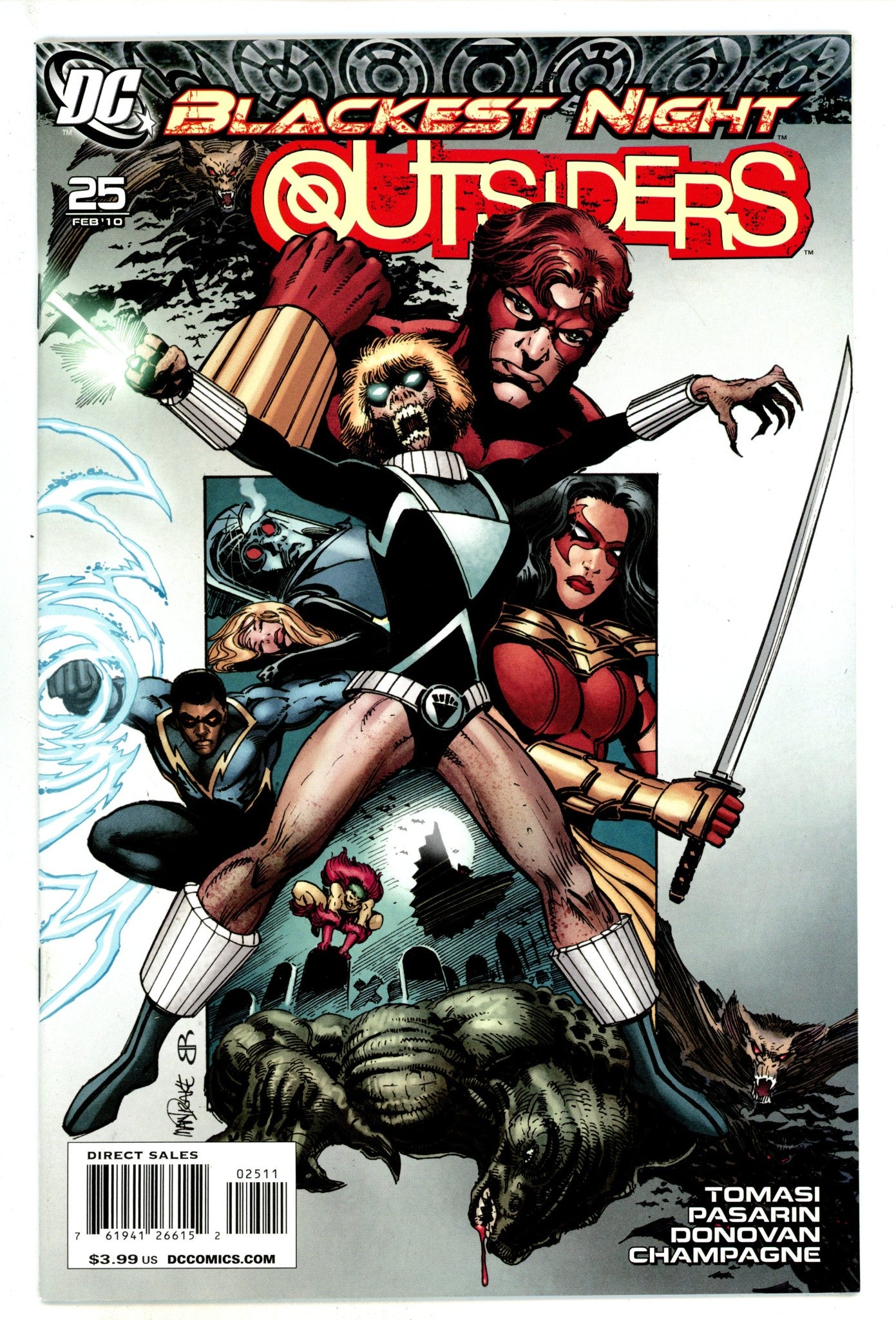 The Outsiders Vol 4 25 High Grade (2010) 