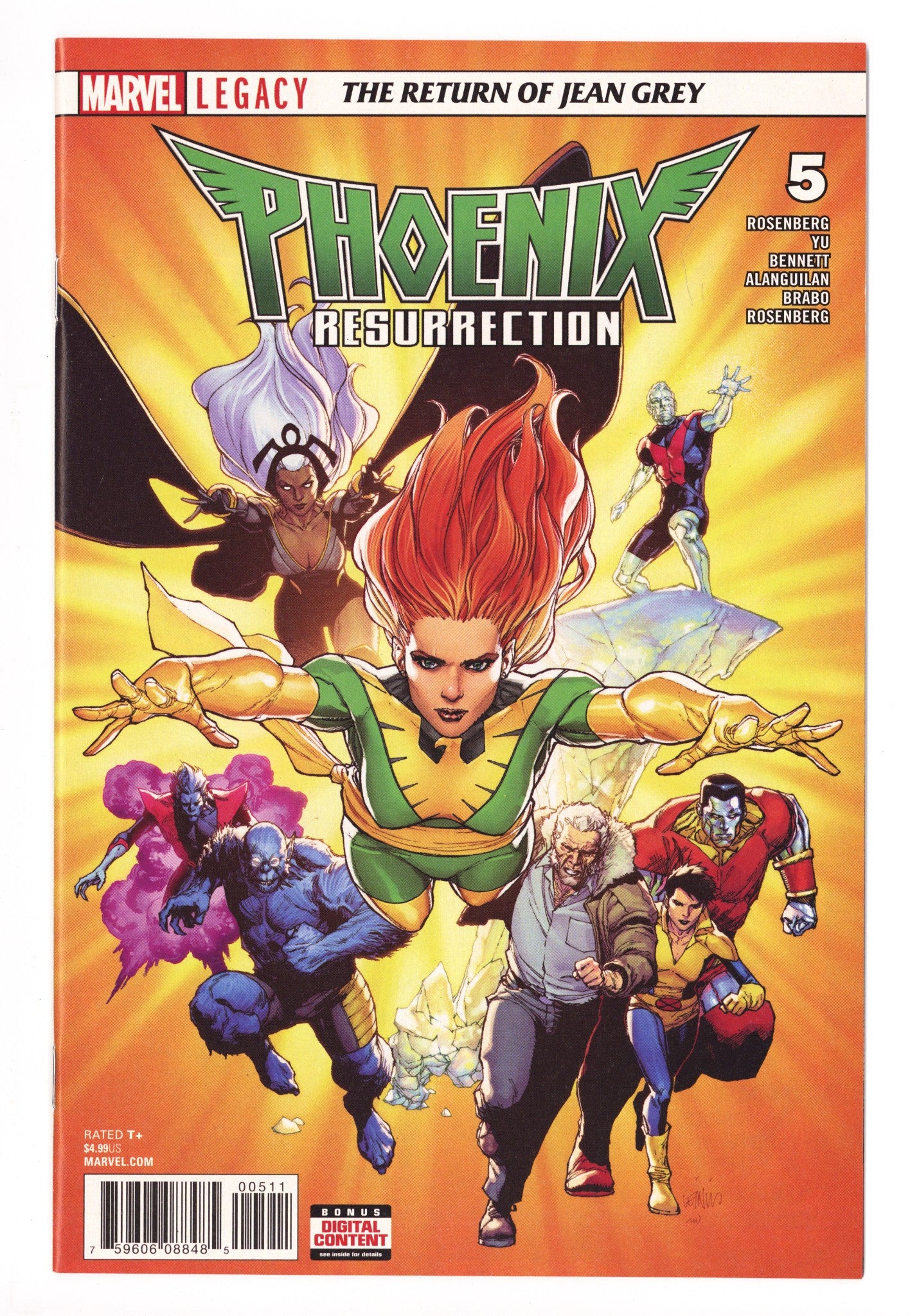 Phoenix Resurrection: The Return of Jean Grey 5 High Grade (2018) 