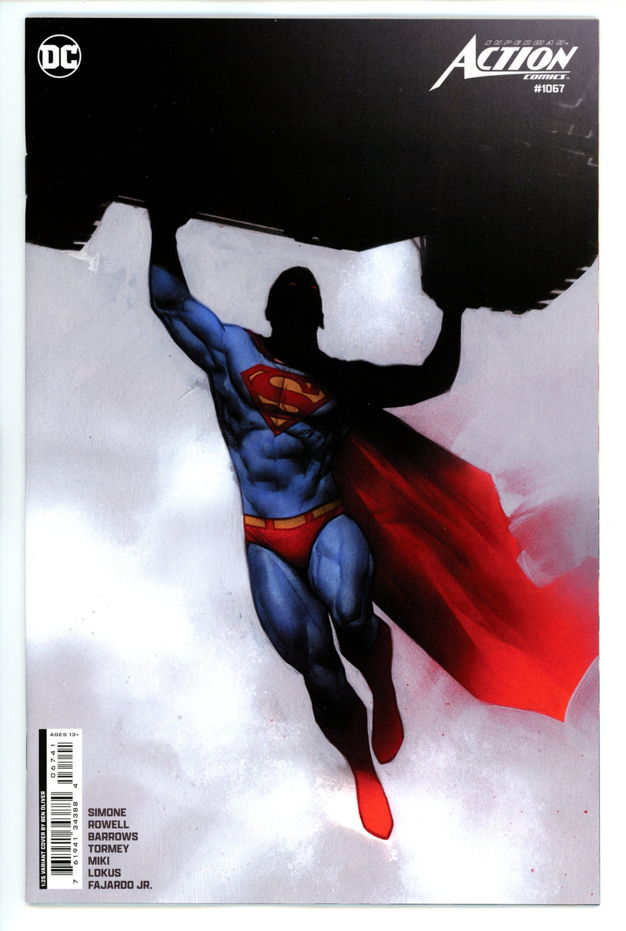 Action Comics Vol 3 1067 Oiiver Incentive Variant NM+ (2024)