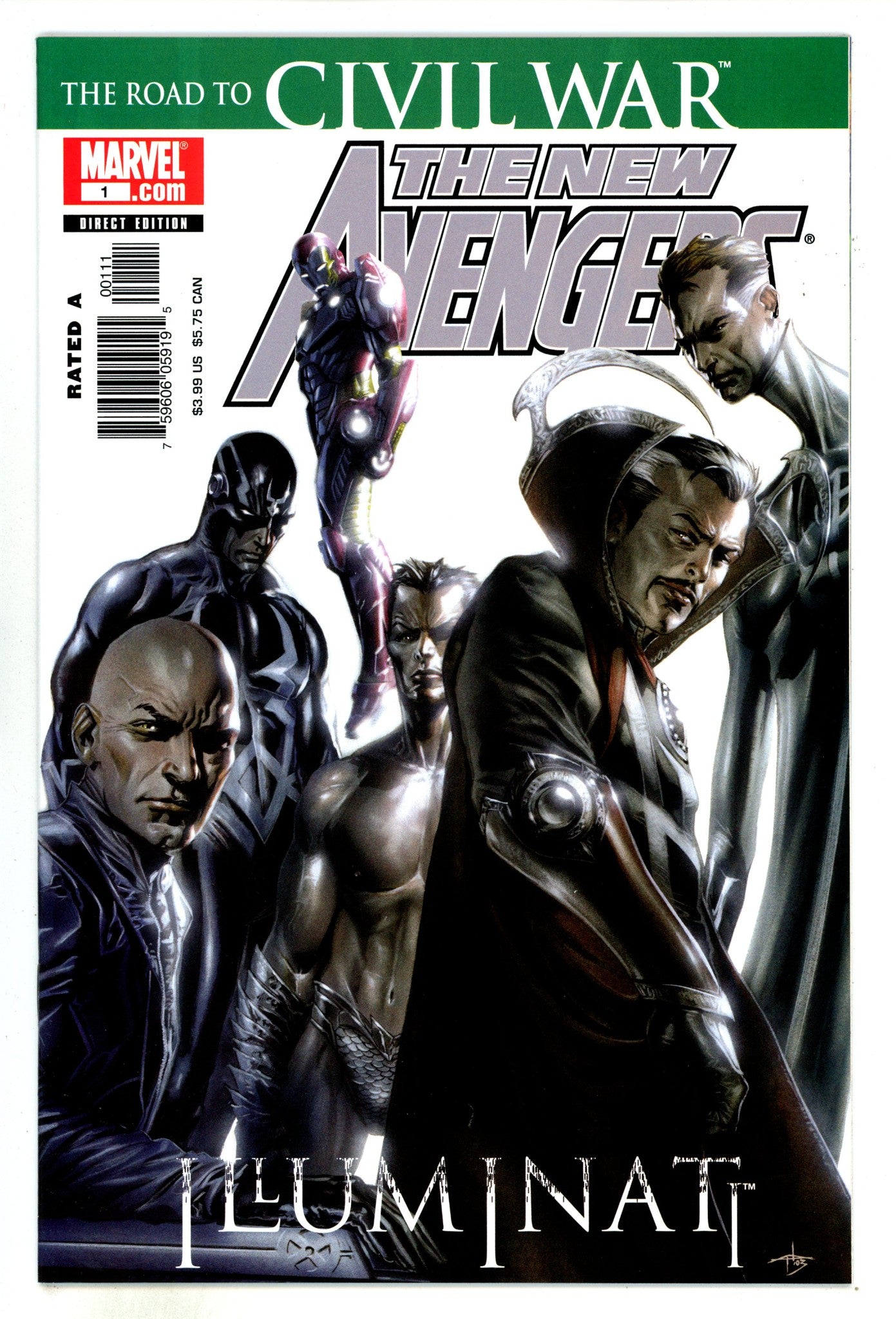 New Avengers: Illuminati 1 High Grade (2006) 