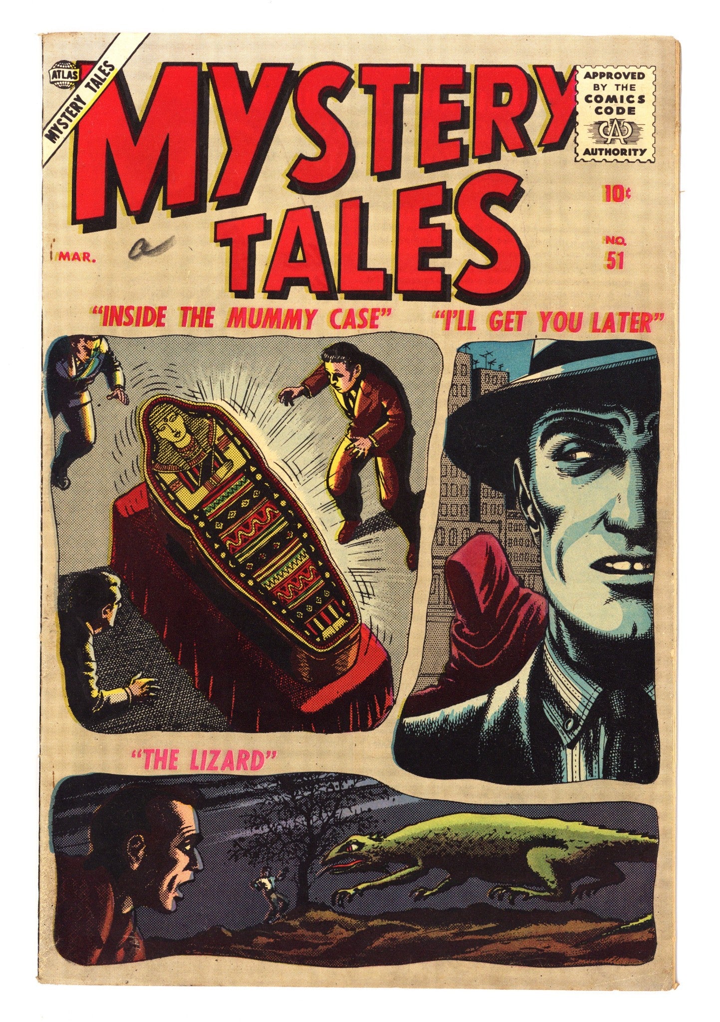 Mystery Tales 51 FN (6.0) (1957) 