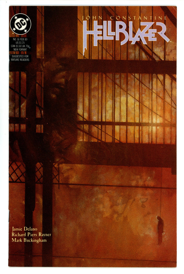 Hellblazer Vol 1 16 Mid Grade (1989)