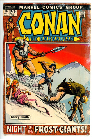 Conan the Barbarian Vol 1 16 FR/GD (1.5) (1972) 