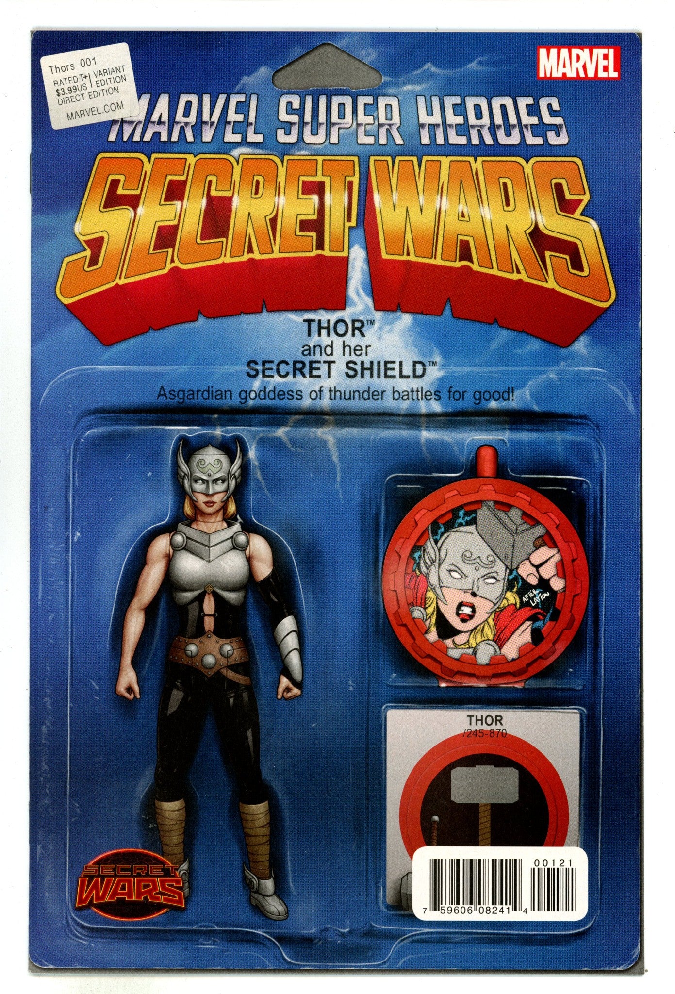 Thors 1 High Grade (2015) Christopher Action Figure Variant 