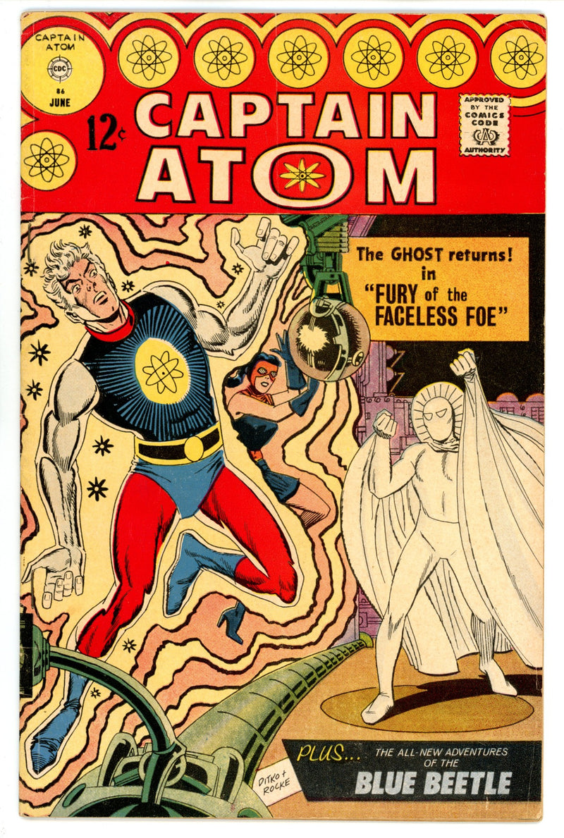 Captain Atom Vol 2 86 FN- (5.5) (1967) 