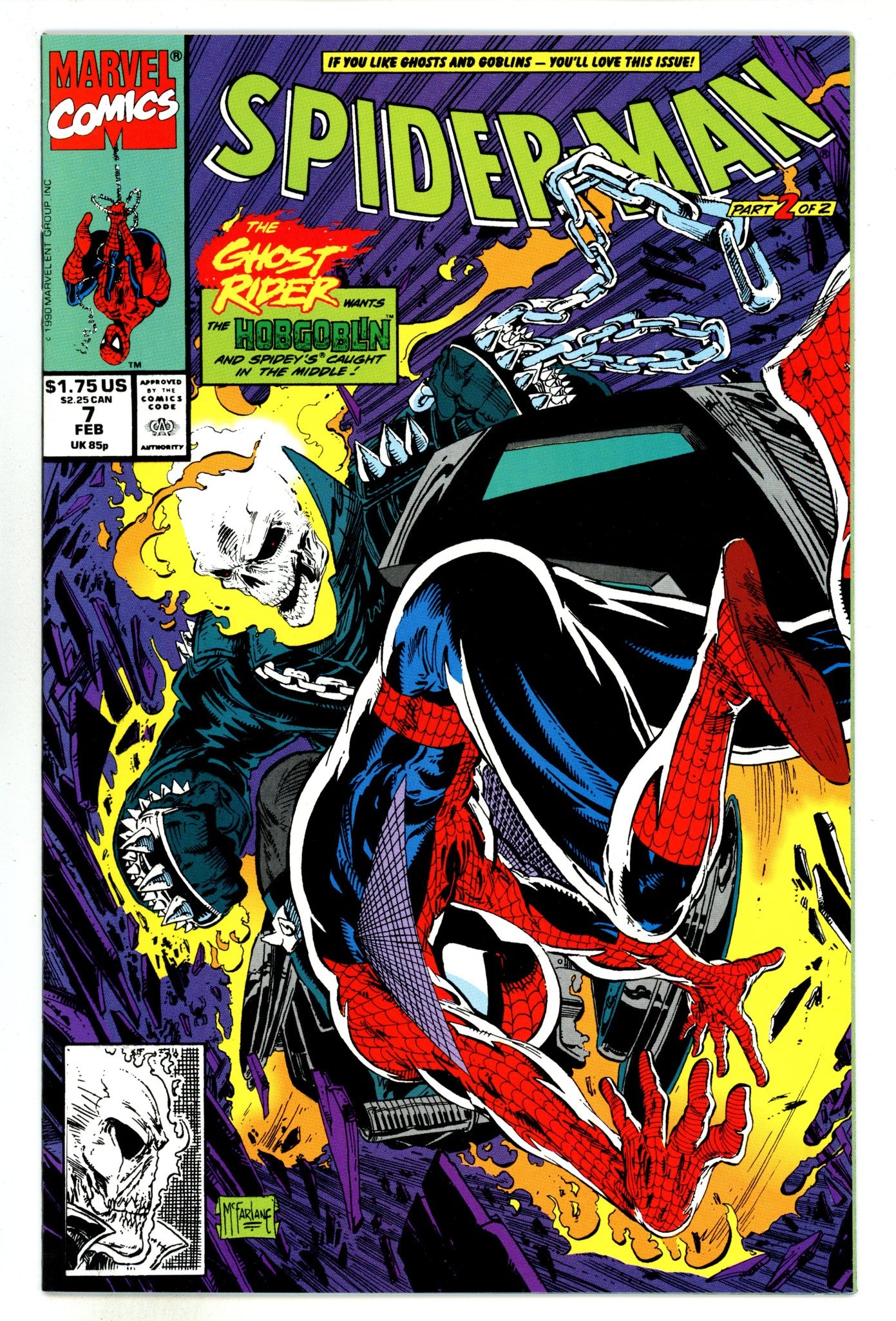 Spider-Man Vol 1 7 Mid Grade (1991) 