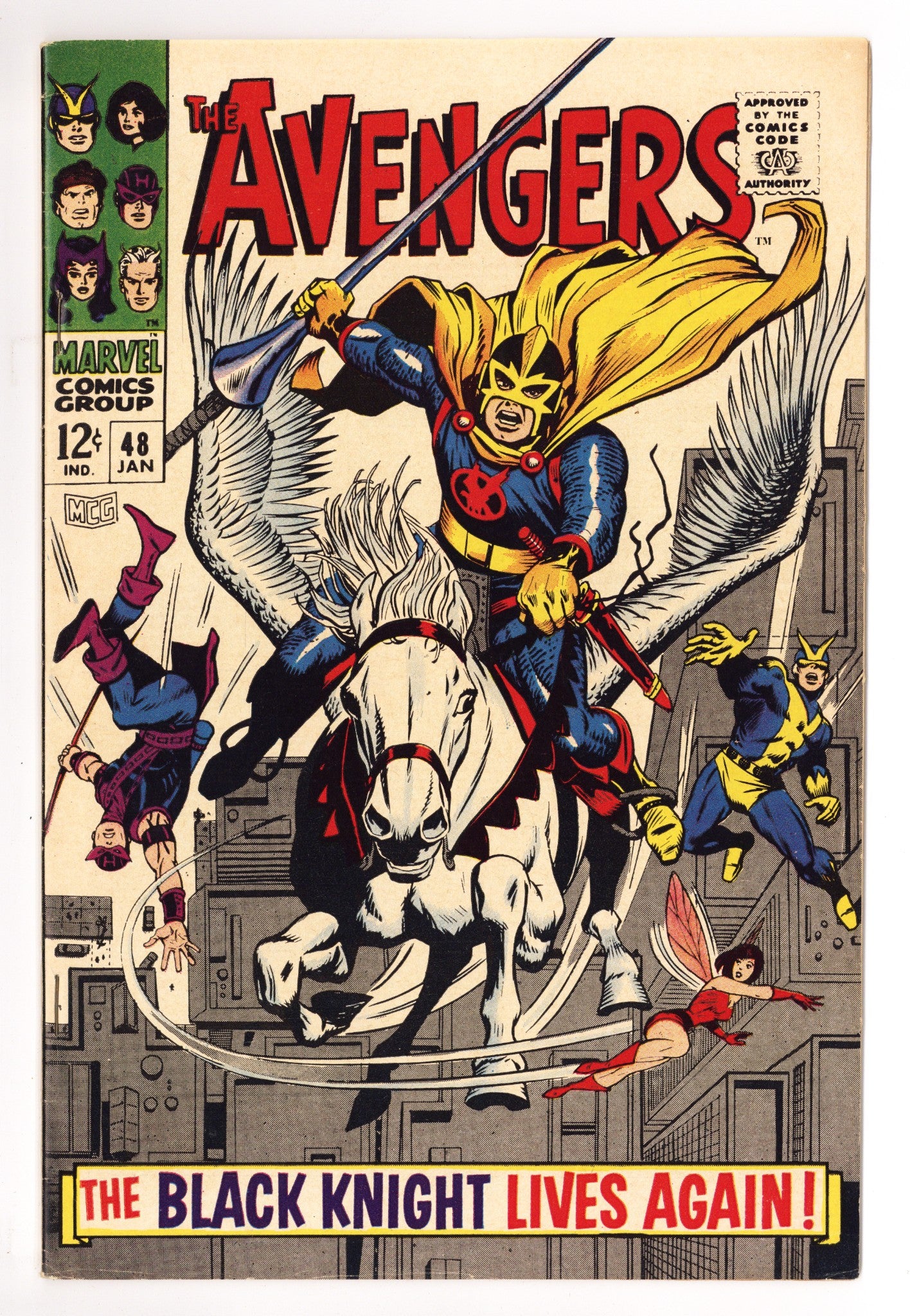 The Avengers Vol 1 48 FN+ (6.5) (1968) 