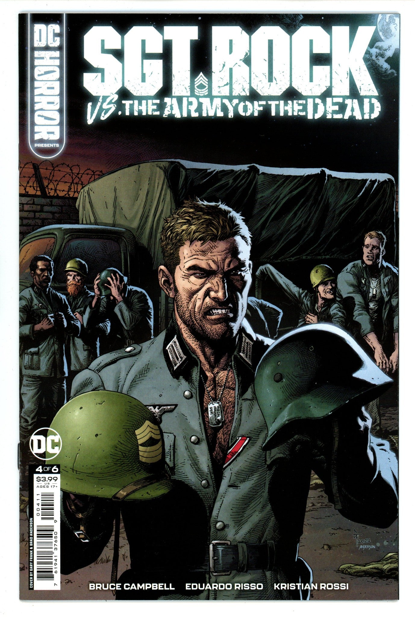DC Horror Presents: Sgt. Rock vs. The Army of the Dead 4 High Grade (2023) 