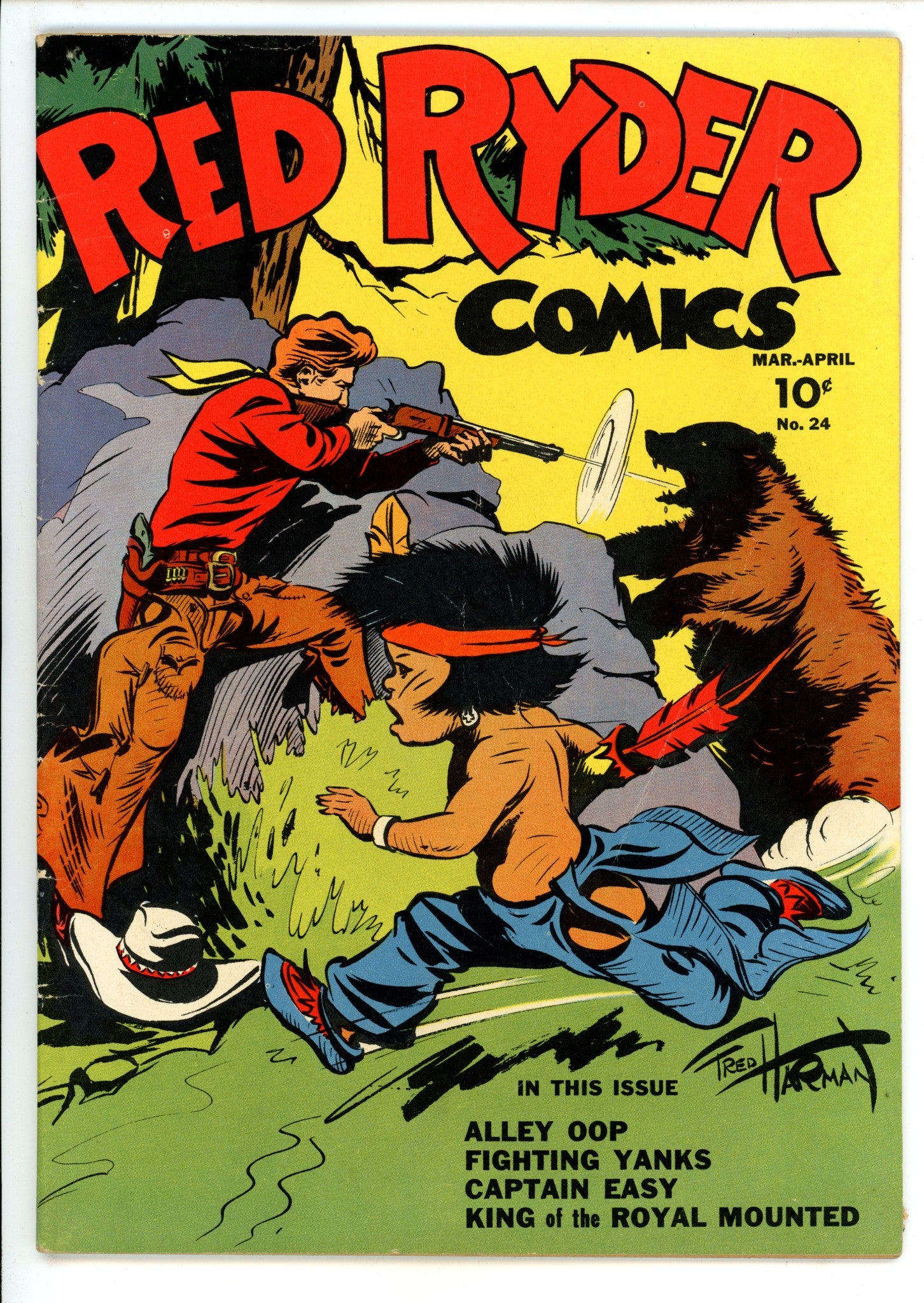 Red Ryder Comics 24 FN (6.0) (1945) 
