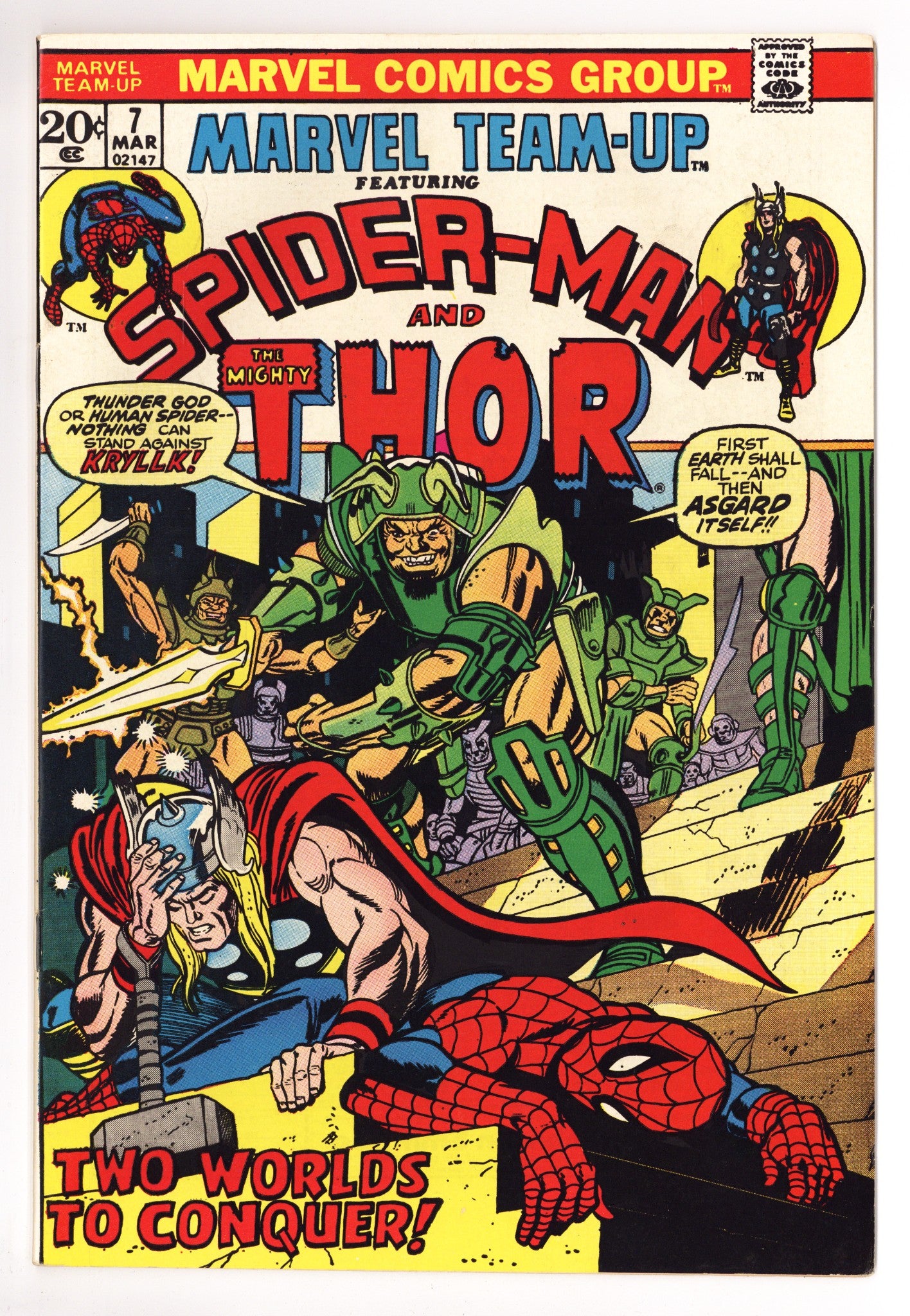 Marvel Team-Up Vol 1 7 VF+ (8.5) (1973) 