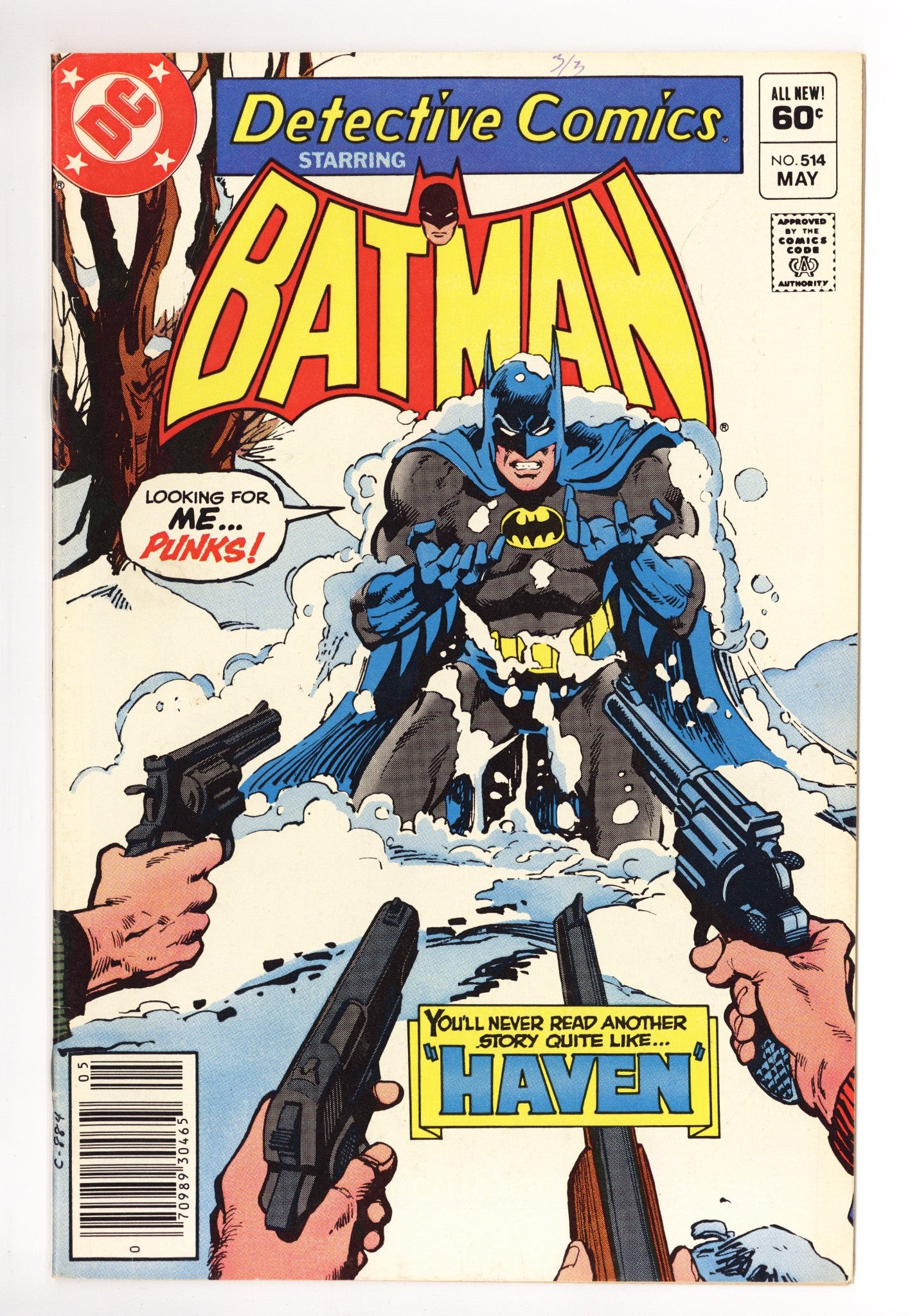 Detective Comics Vol 1 514 Mid Grade (1982) Newsstand 