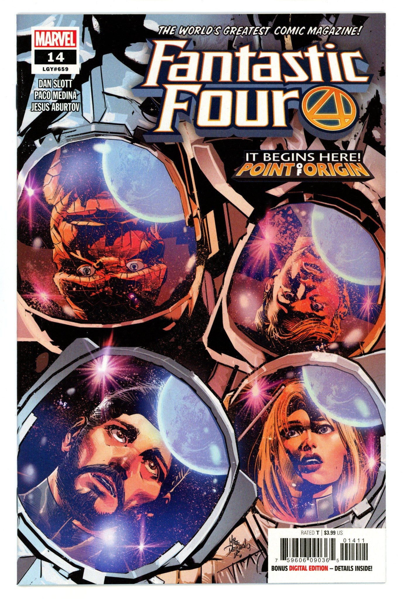 Fantastic Four Vol 6 14 (659) High Grade (2019) 