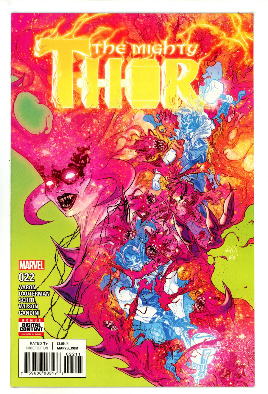 Mighty Thor Vol 2 22 High Grade (2017) 
