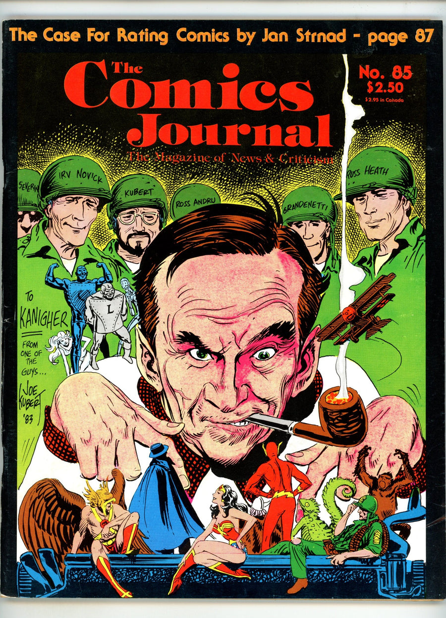 The Comics Journal  85  FN (6.0)  (1983)  