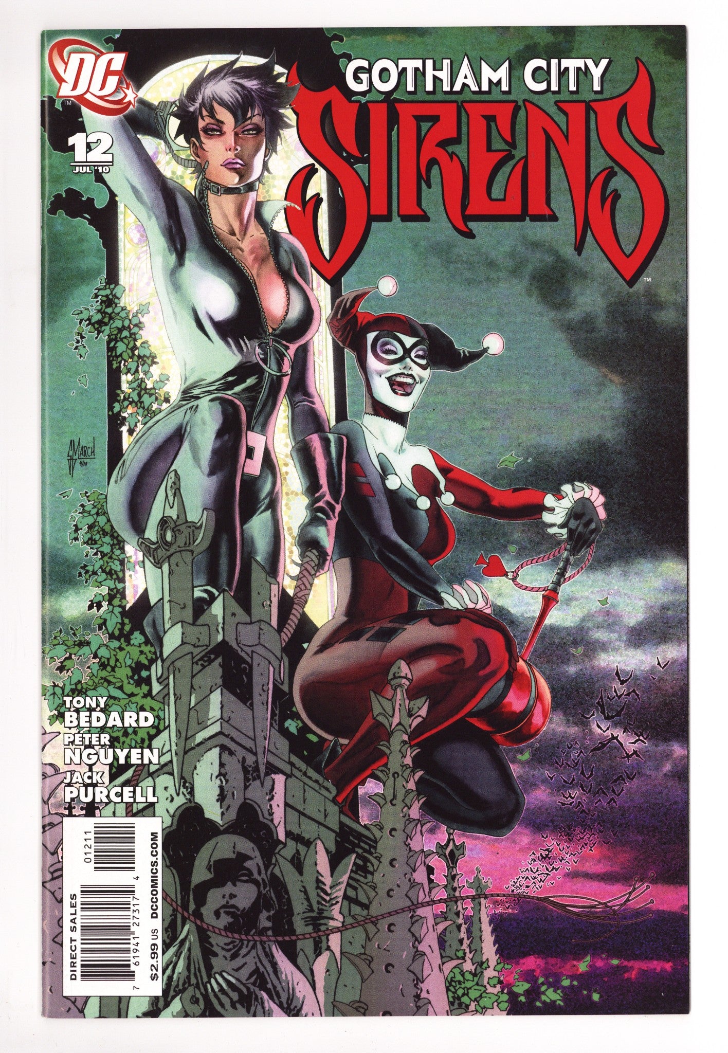 Gotham City Sirens Vol 1 12 NM- (9.2) (2010) 
