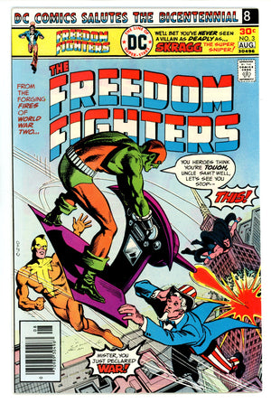 Freedom Fighters Vol 1 3 NM- (9.2) (1976) 