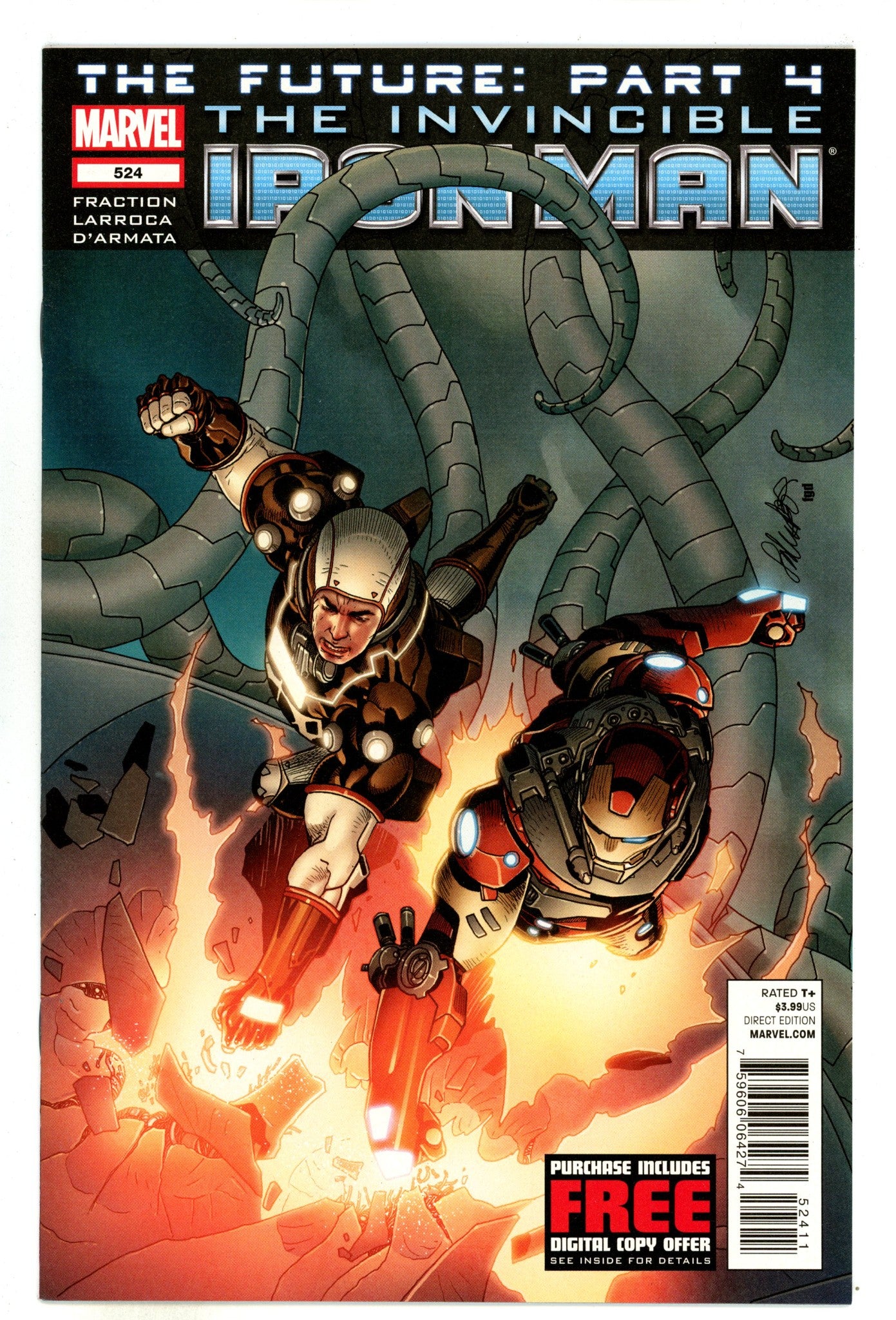Invincible Iron Man Vol 1 524 High Grade (2012) 