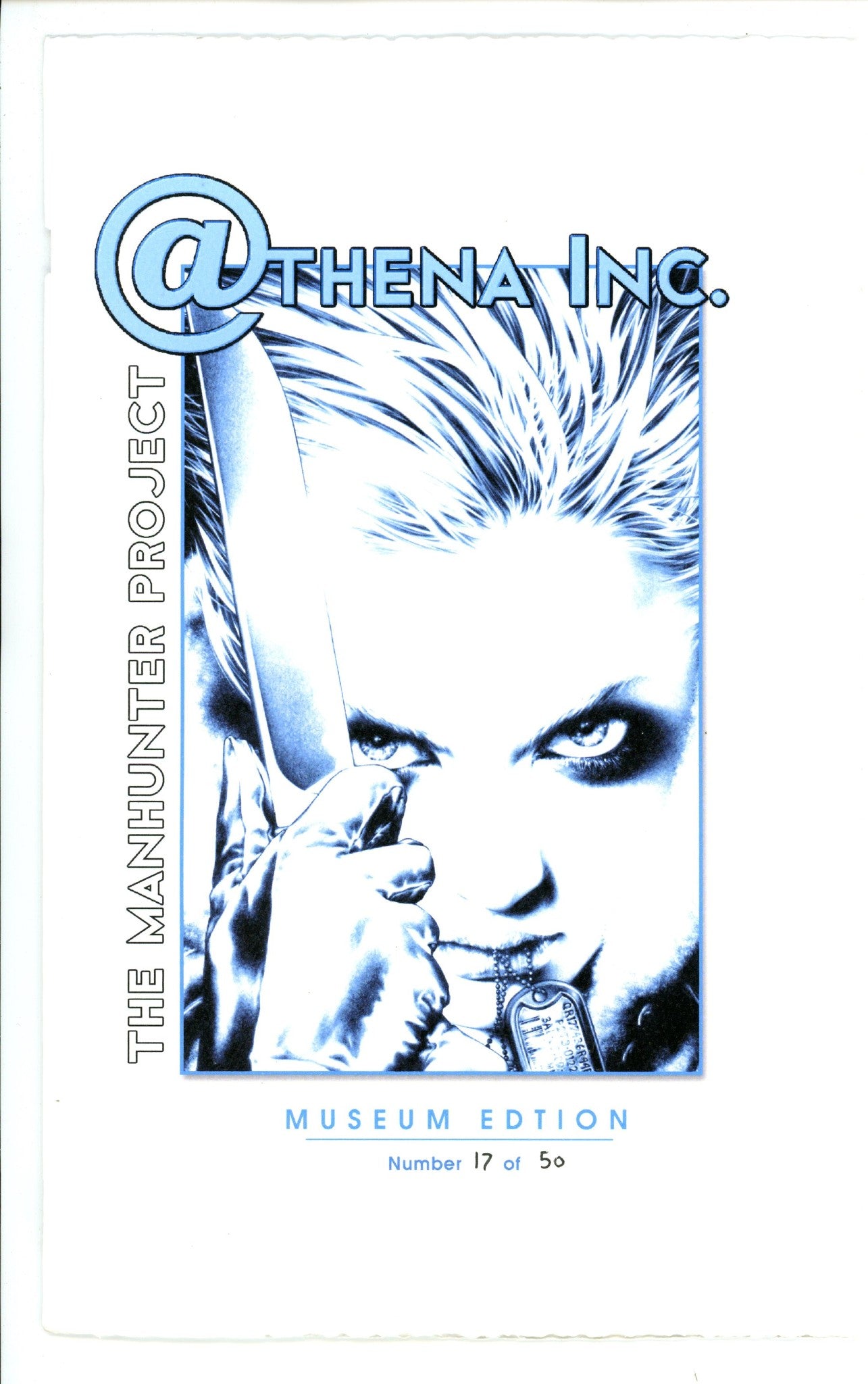 Athena Inc. The Manhunter Project 1 VF (8.0) Museum Edition (2002) 