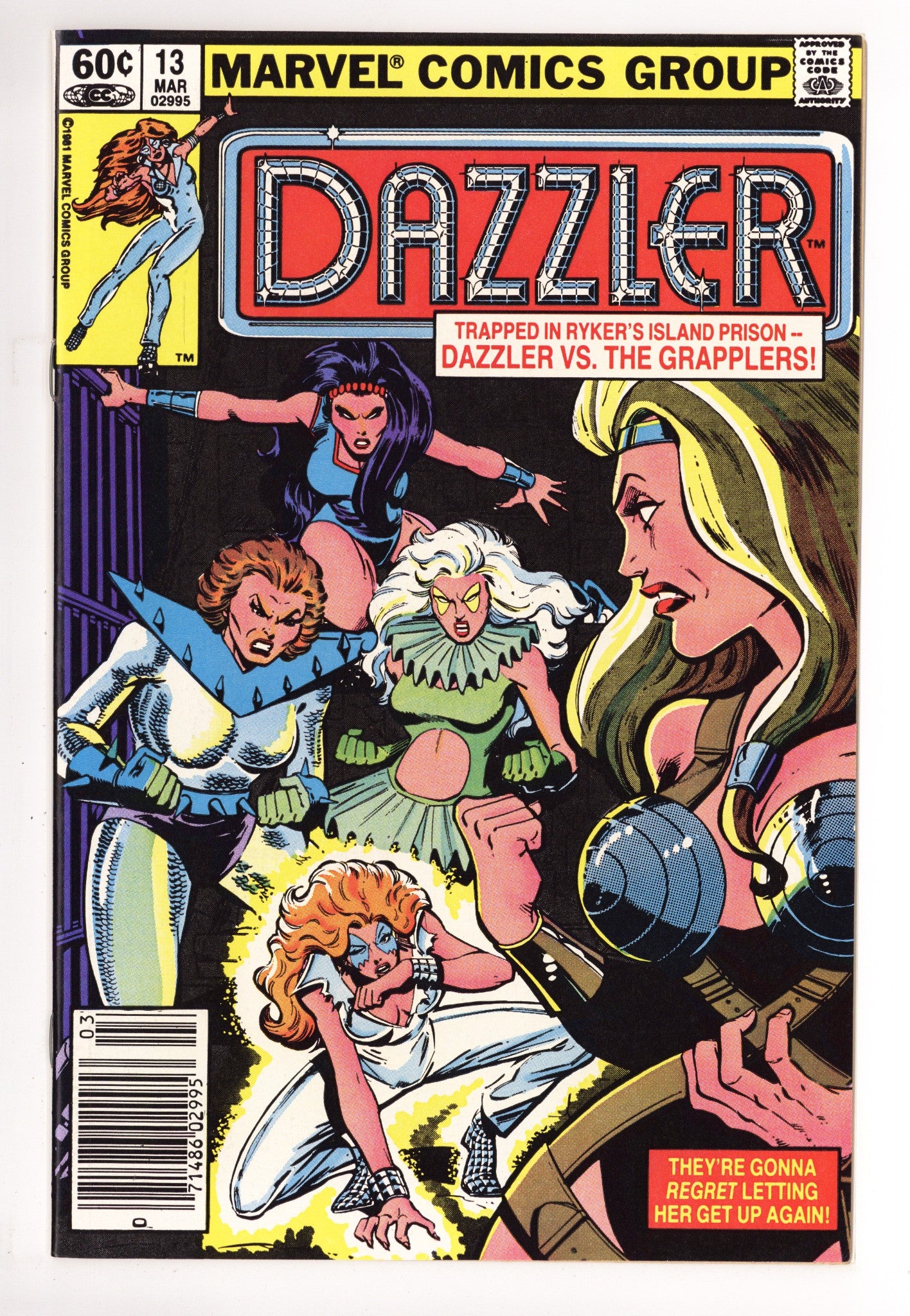 Dazzler Vol 1 13 High Grade (1982) Newsstand 