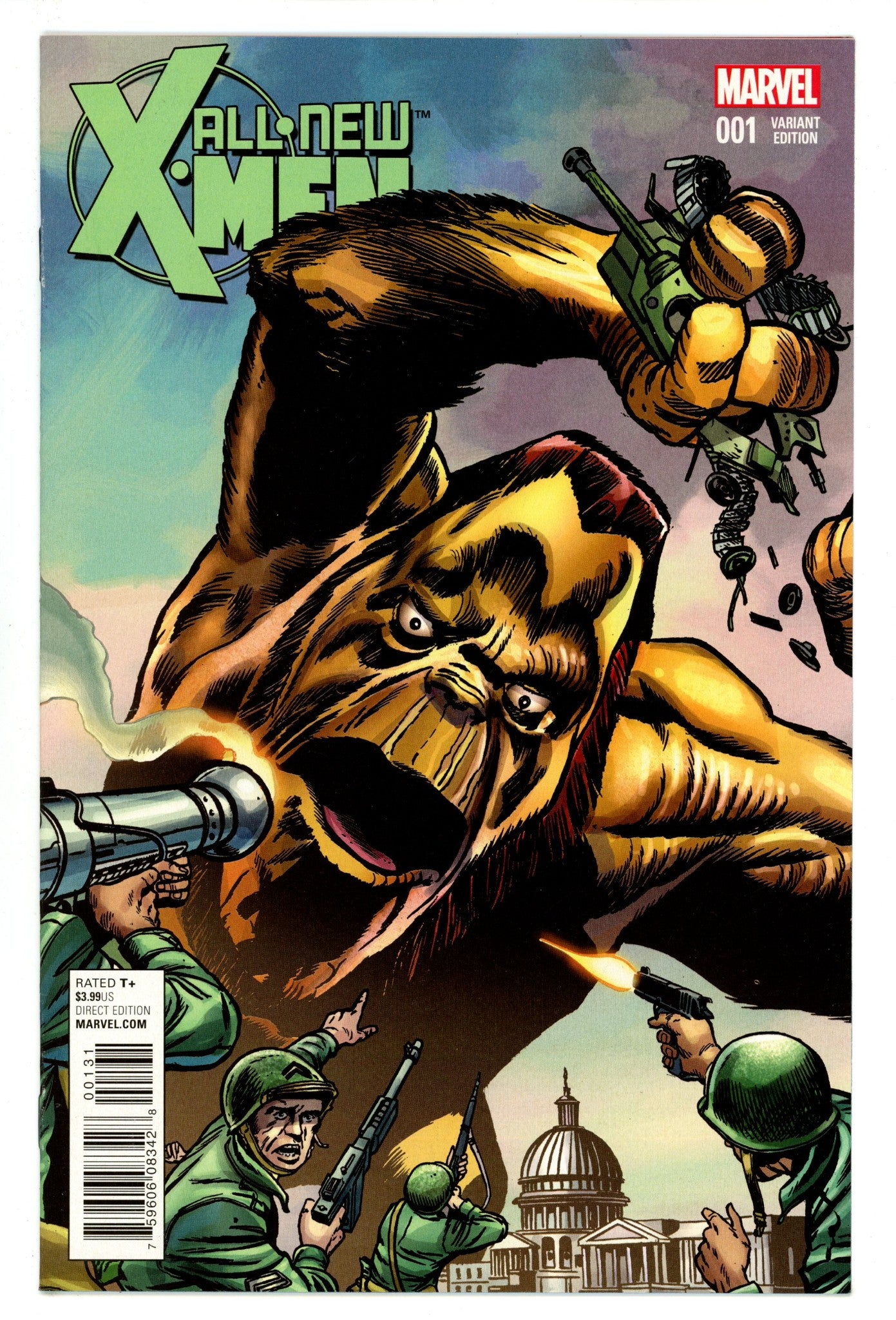 All-New X-Men Vol 2 1 High Grade (2016) Kirby Incentive Variant 