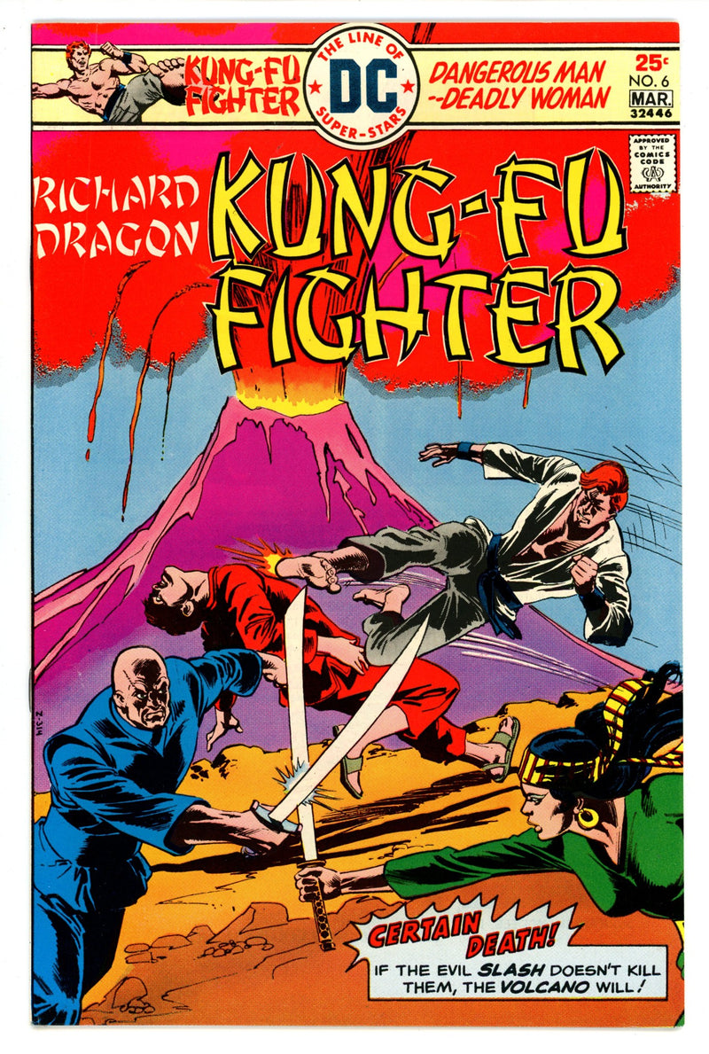 Richard Dragon, Kung-Fu Fighter 6 FN/VF (7.0) (1976) 