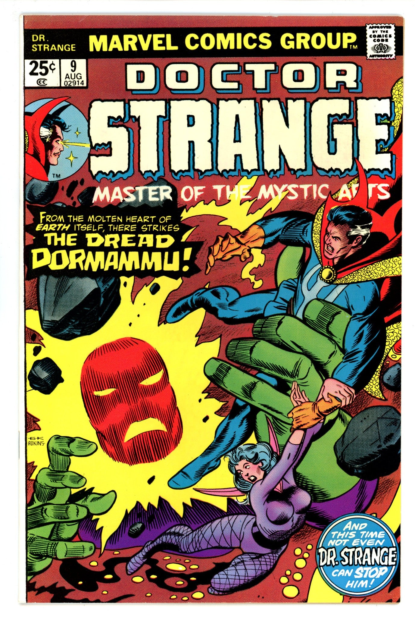 Doctor Strange Vol 2 9 FN+ (6.5) (1975) 