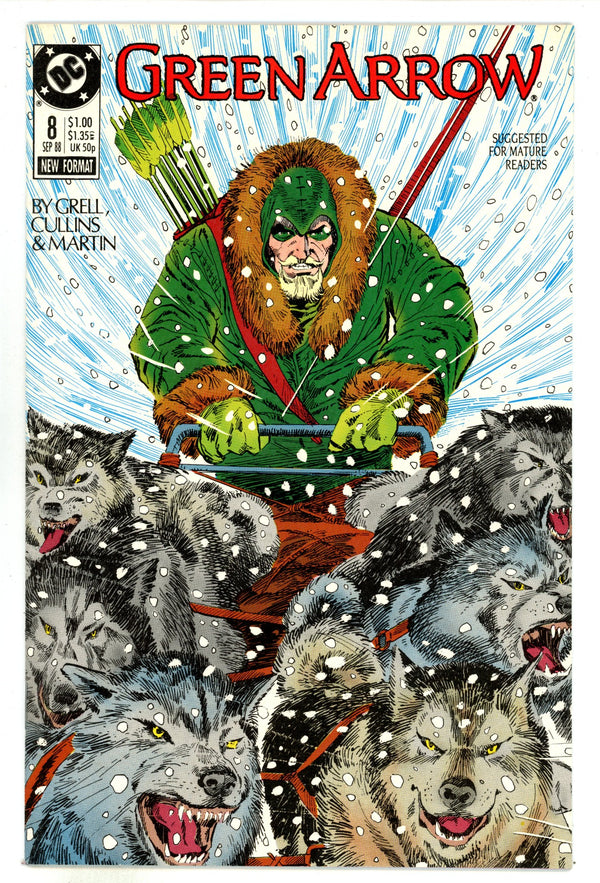 Green Arrow Vol 2 8 Mid Grade (1988)