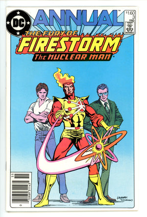 Fury of Firestorm Annual Vol 2 3 VF- (7.5) (1985) Canadian Price Variant