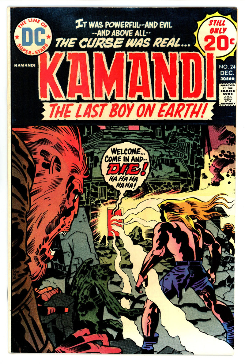 Kamandi, the Last Boy on Earth 24 VF+ (8.5) (1974) 
