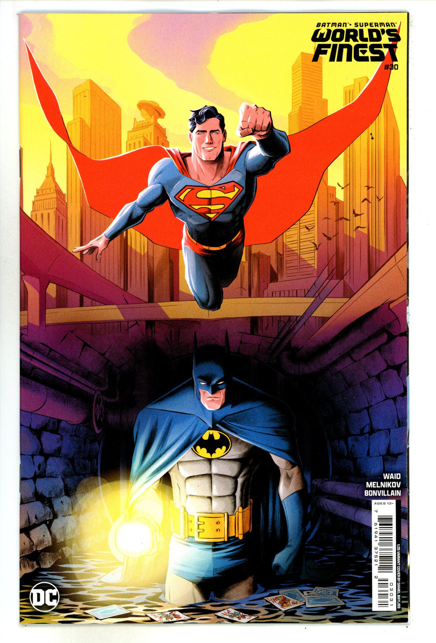 Batman Superman Worlds Finest 30 Bayliss Incentive Variant NM (2024)