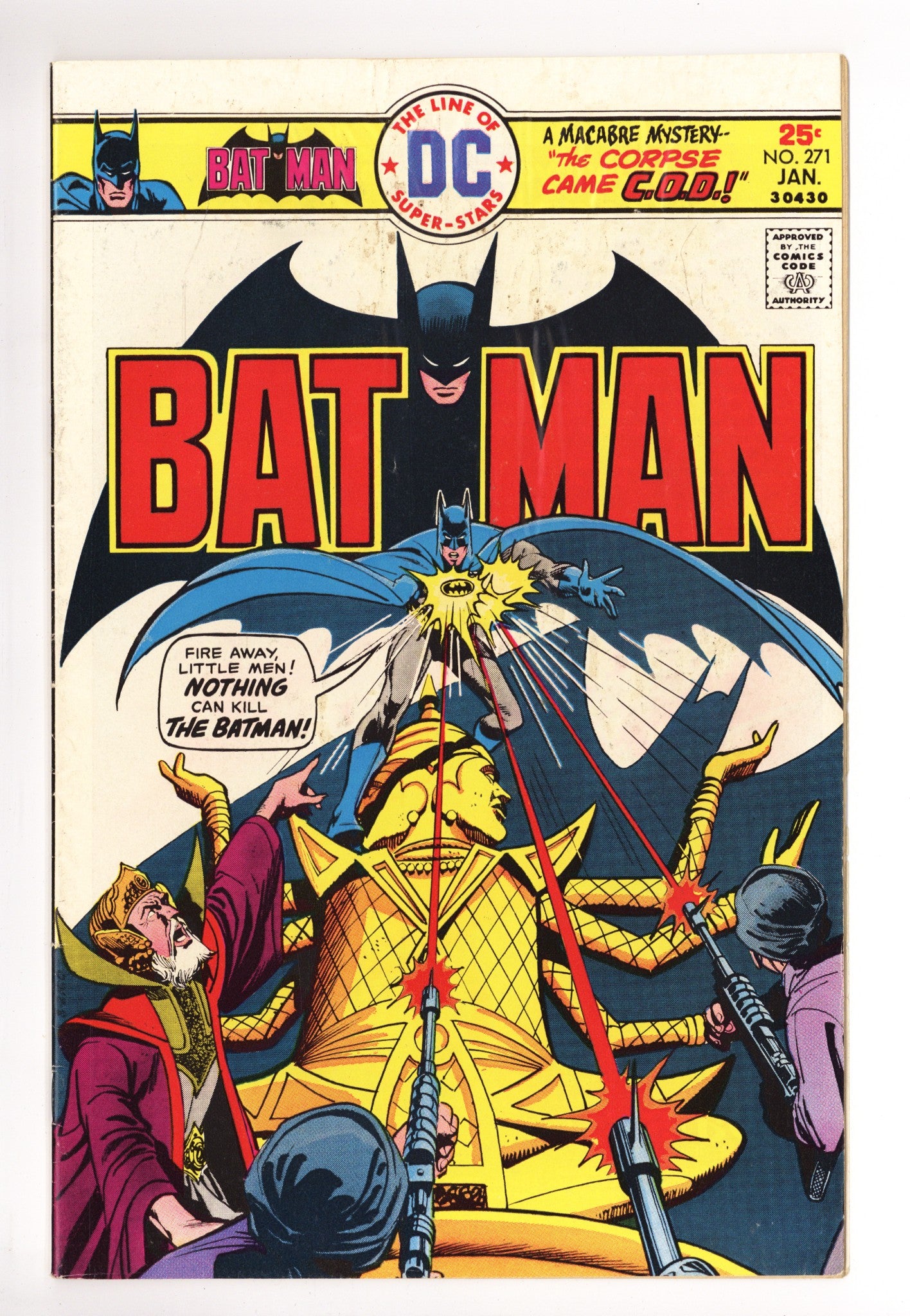 Batman Vol 1 271 Low Grade (1976) 