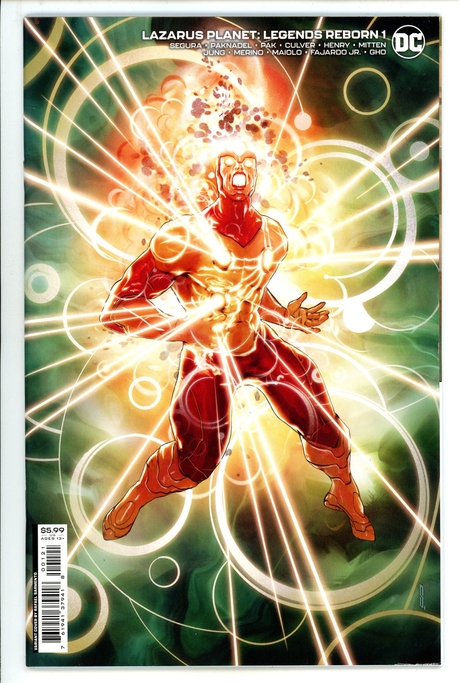 Lazarus Planet: Legends Reborn 1 High Grade (2023) Sarmento Variant 