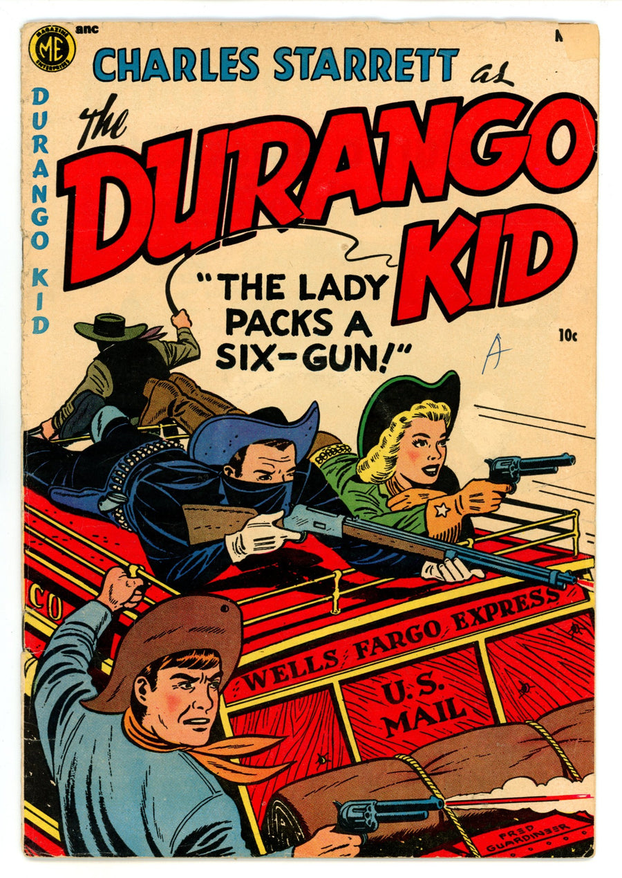 Charles Starrett as the Durango Kid 29 VG (4.0) (1954) 