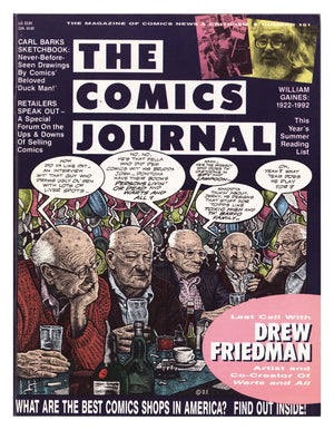 The Comics Journal 151 Mid Grade (1992) 