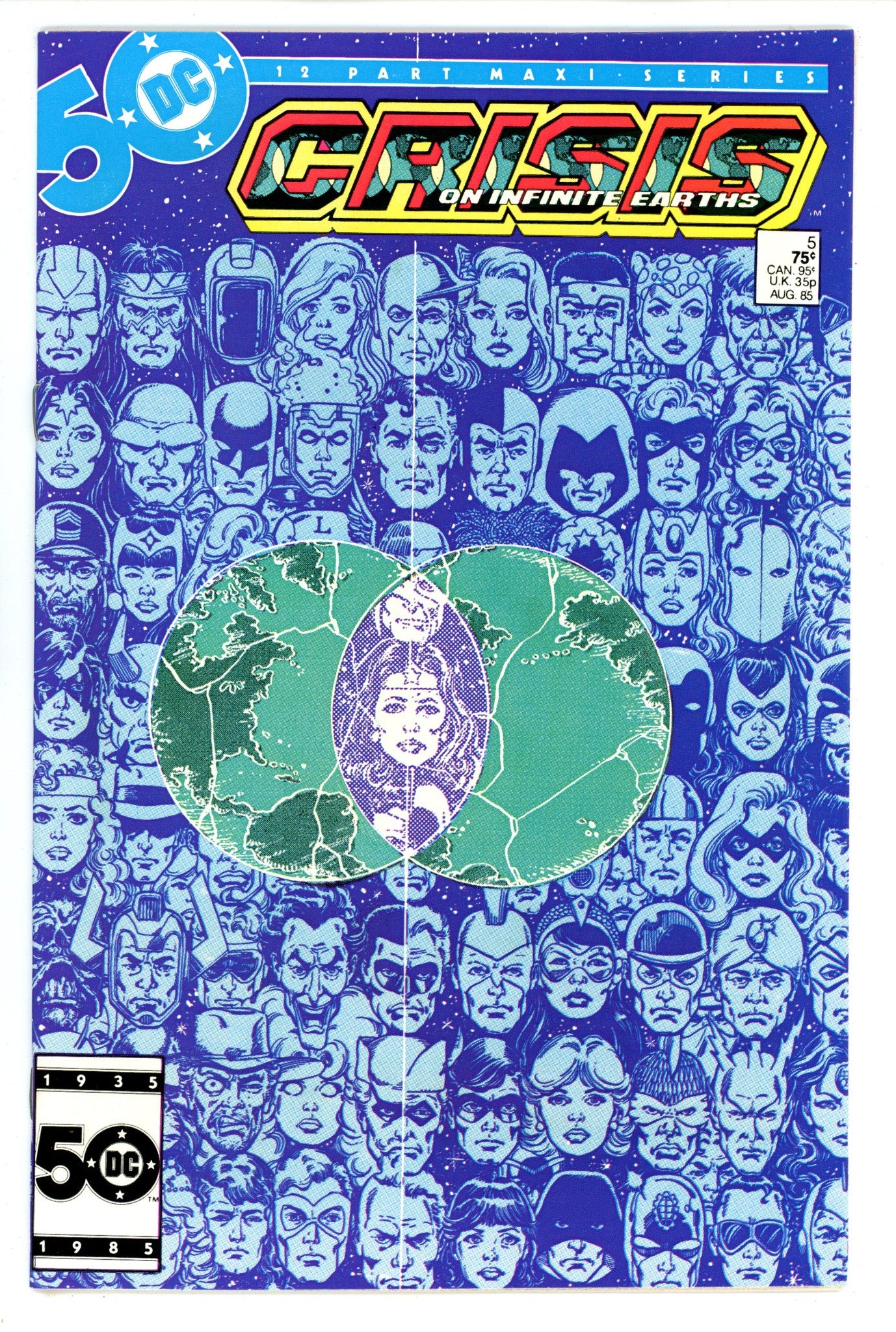 Crisis on Infinite Earths 5 VF/NM (9.0) (1985) 