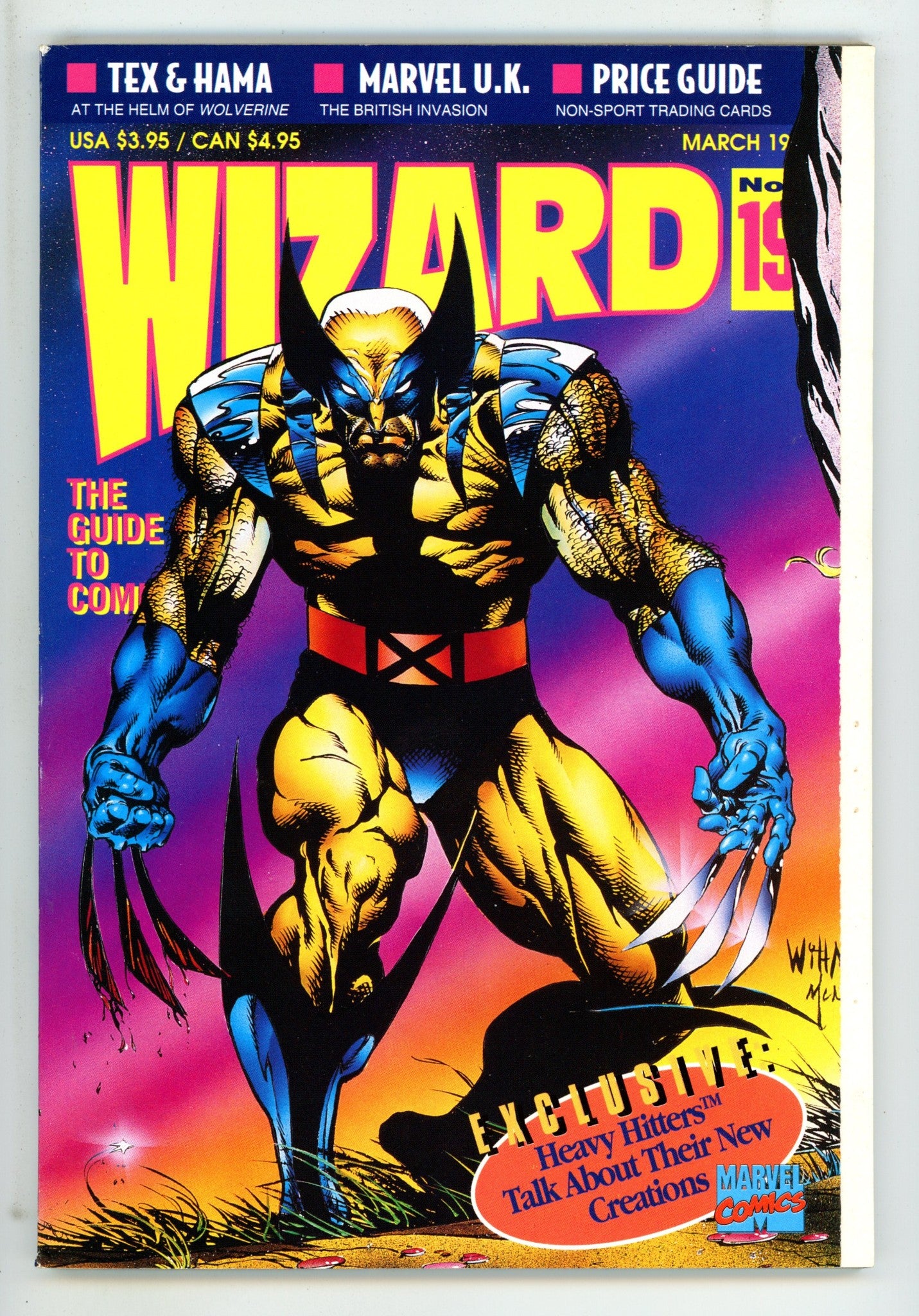 Wizard: The Comics Magazine 19 High Grade (1993) 