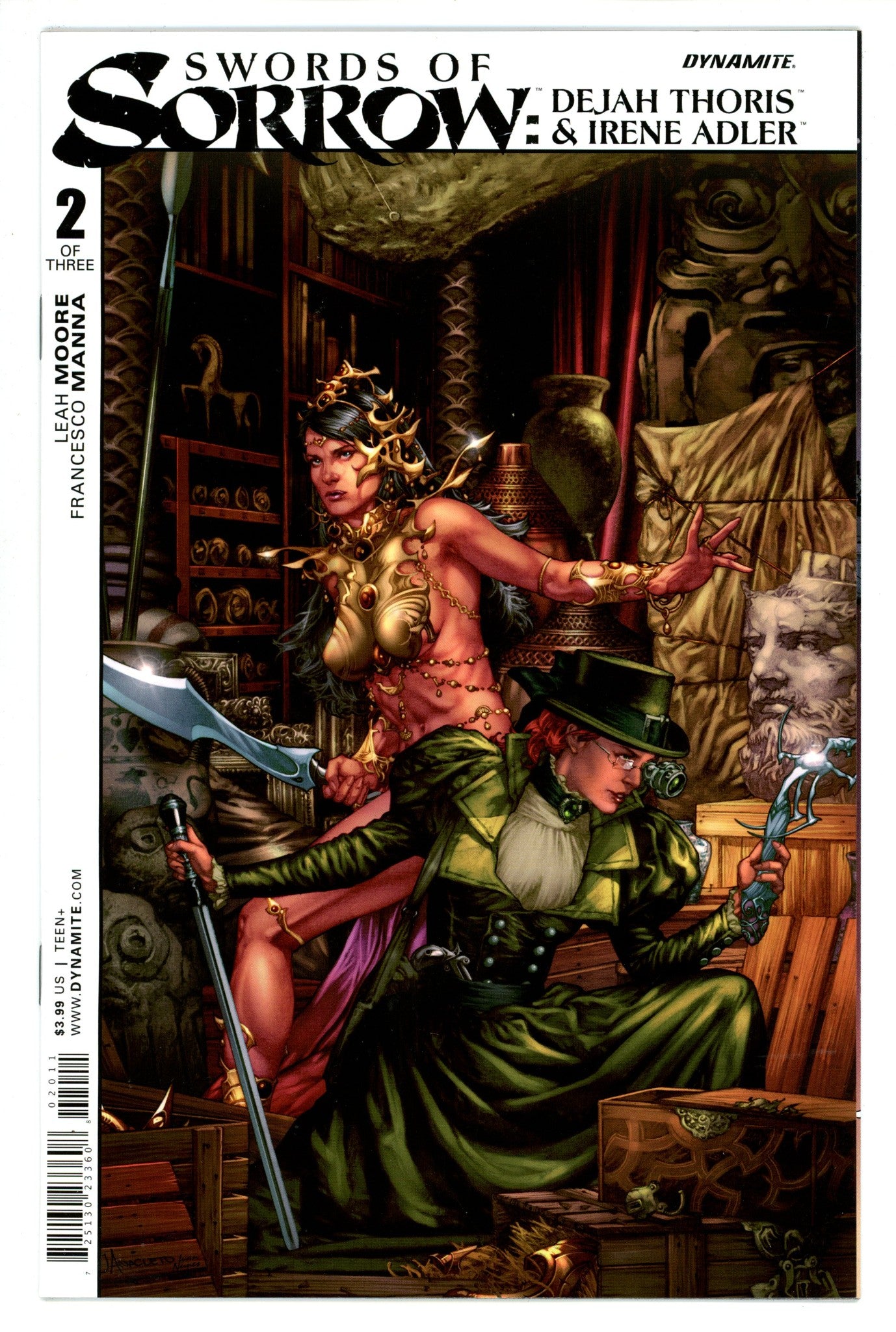 Swords of Sorrow: Dejah Thoris & Irene Adler 2 Mid Grade (2015) 