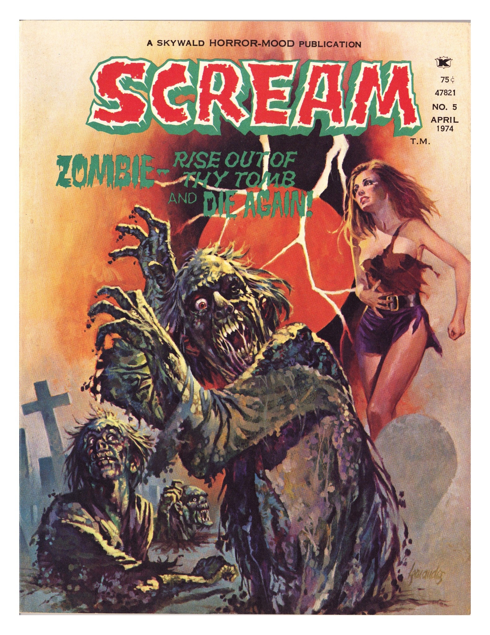 Scream 5 VF/NM (9.0) (1974) 