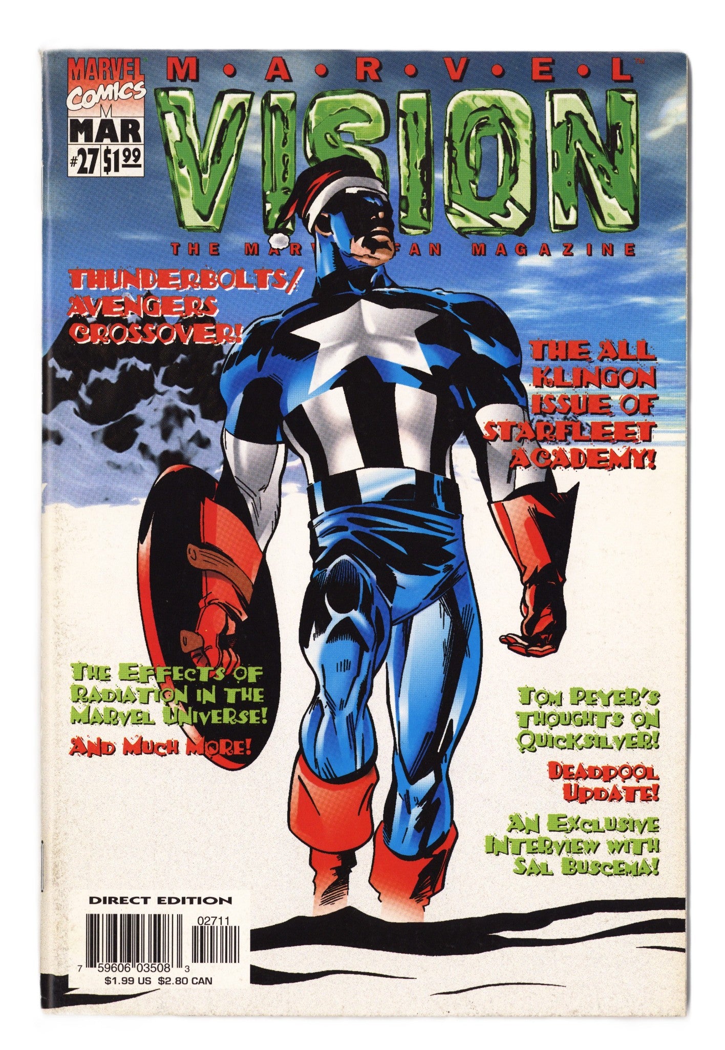 Marvel Vision 27 Mid Grade (1998) 